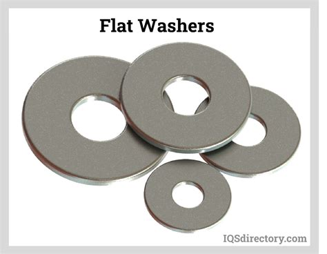 types of metal washers